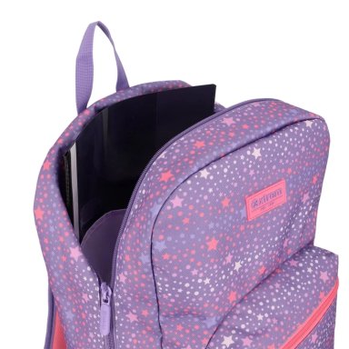 TRIPLE PACK 6XT MOCHILA NIÑA XTREM ESTRELLAS MORADO - 6