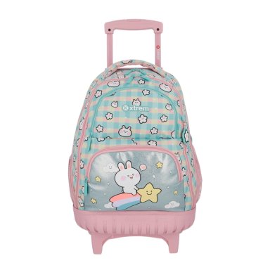 MOCHILA CON RUEDAS XTREM CROSS 6XT CONEJO MULTICOLOR - 2