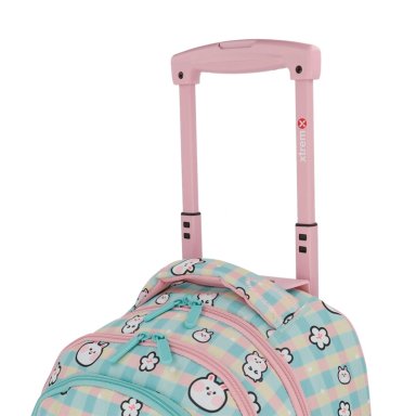 MOCHILA CON RUEDAS XTREM CROSS 6XT CONEJO MULTICOLOR - 10