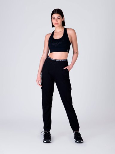 PANTALÓN MUJER EVERLAST ALGODÓN JOGGER - 2