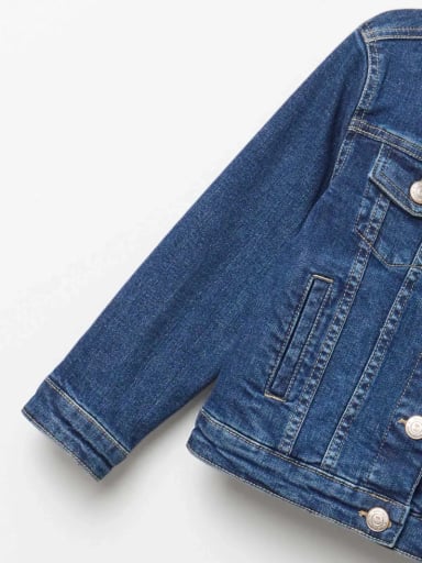 CHAQUETA NIÑA SFERA BÁSICA DENIM - 6