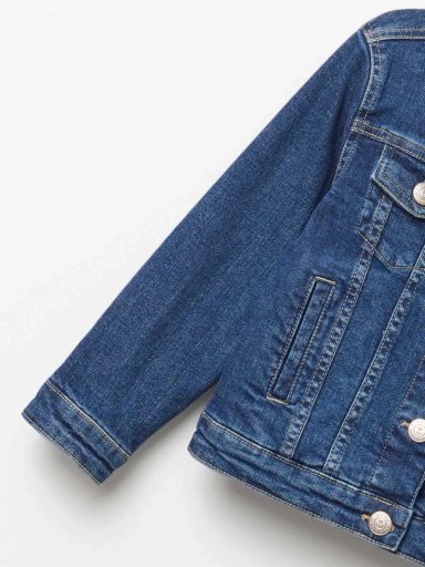 CHAQUETA NIÑA SFERA BÁSICA DENIM - 6