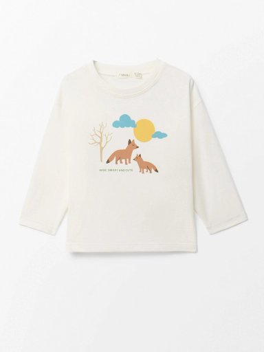 POLERA MANGA LARGA ALGODÓN NIÑO SFERA ESTAMPADA - 3