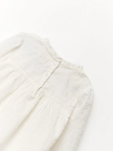 BLUSA MANGA LARGA ALGODÓN NIÑA SFERA PLUMETTI CINTAS - 5