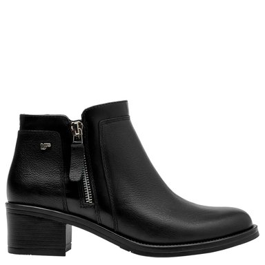 BOTINES MUJER 16 HRS NEGRO 16M0216 CUERO - 1