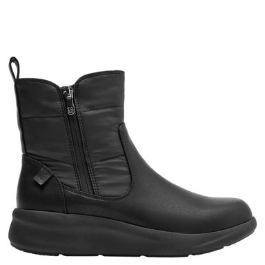 BOTINES MUJER 16 HRS NEGRO 16M0304 CUERO - 1