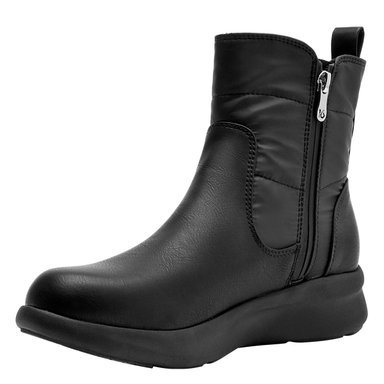 BOTINES MUJER 16 HRS NEGRO 16M0304 CUERO - 3