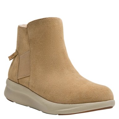 BOTINES MUJER 16 HRS TAUPE 16M0305 CUERO - 2