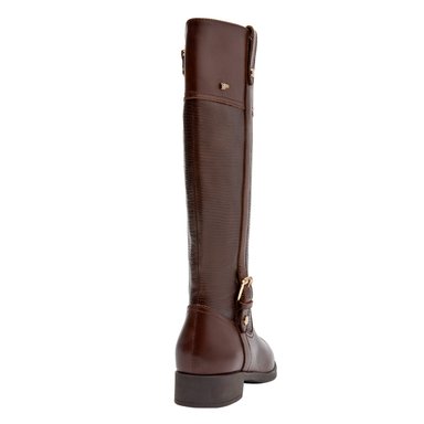 BOTAS MUJER 16 HRS CAFÉ 16M0353 CUERO - 5