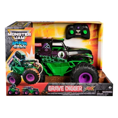MONSTER JAM GRAVE DIGGER RADIO CONTROLADO - 1