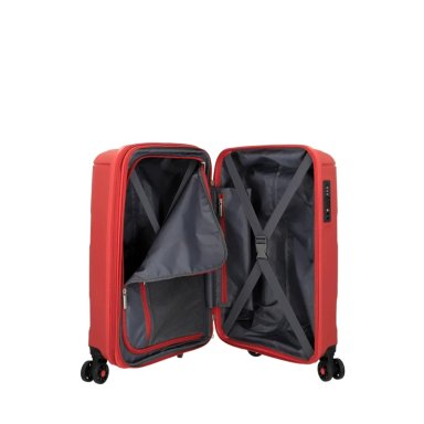 MALETA DE CABINA SAXOLINE FORTRESS 2.0 S ROJO - 4