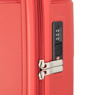 MALETA DE CABINA SAXOLINE FORTRESS 2.0 S ROJO - 10
