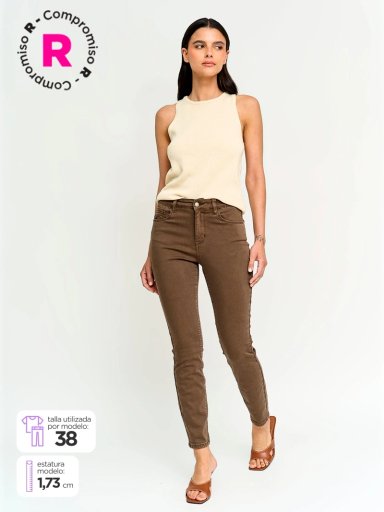 JEANS MUJER MARQUIS ALGODÓN SKINNY - 1