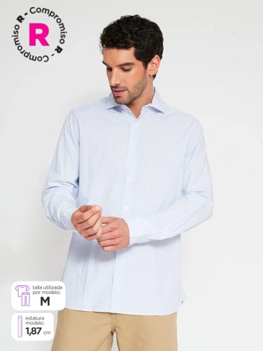CAMISA HOMBRE MARQUIS ALGODÓN MANGA LARGA - 1