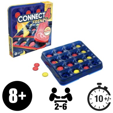 JUEGO DE MESA HASBRO GAMES CONNECT 4 A REBOTAR - 1