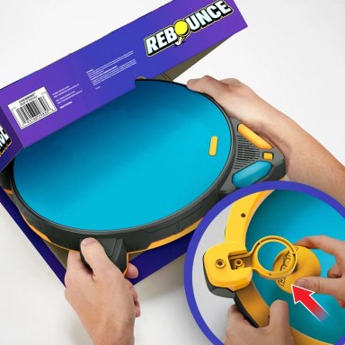 JUEGO DE MESA HASBRO GAMES ELECTRÓNICO DE ACCIÓN REBOUNCE - 10