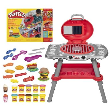SET DE MASA MOLDEABLE PLAY DOH LA PARRILLADA PLAY DOH - 1