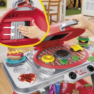 SET DE MASA MOLDEABLE PLAY DOH LA PARRILLADA PLAY DOH - 7