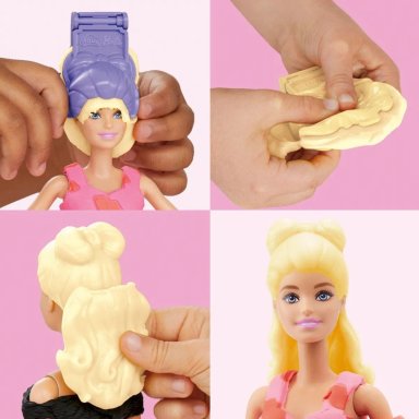 SET DE MASAS MOLDEABLE PLAY-DOH BARBIE DESFILE DE MODA DE DISEÑADOR - 13
