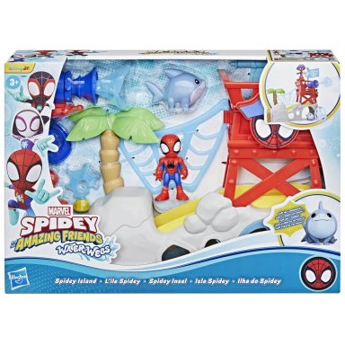FIGURA DE ACCIÓN SPIDEY AND HIS AMAZING FRIENDS WATER-WEBS ISLA SPIDEY - 2