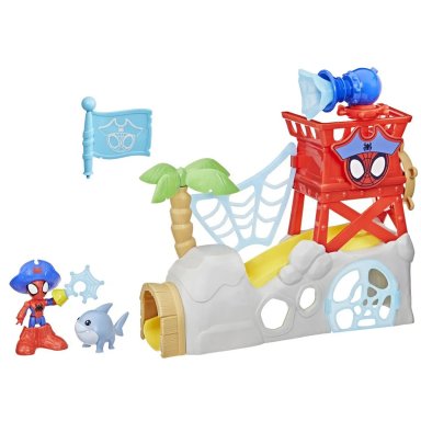 FIGURA DE ACCIÓN SPIDEY AND HIS AMAZING FRIENDS WATER-WEBS ISLA SPIDEY - 4
