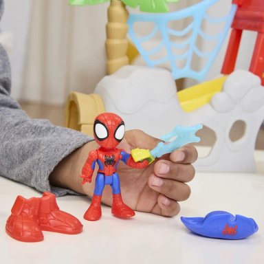 FIGURA DE ACCIÓN SPIDEY AND HIS AMAZING FRIENDS WATER-WEBS ISLA SPIDEY - 8