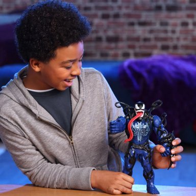 FIGURA DE ACCIÓN SPIDER-MAN EPIC WORLD OF ACTION VENOMVERSUS TRANSFORMACIÓN LÍQUIDA - 4