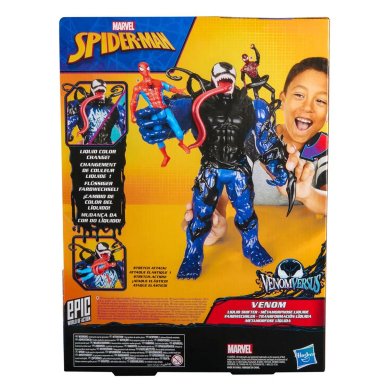 FIGURA DE ACCIÓN SPIDER-MAN EPIC WORLD OF ACTION VENOMVERSUS TRANSFORMACIÓN LÍQUIDA - 10