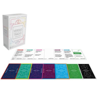 JUEGO DE MESA HASBRO GAMES VERDAD O TRAGO 3° EDICIÓN - 4