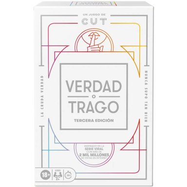 JUEGO DE MESA HASBRO GAMES VERDAD O TRAGO 3° EDICIÓN - 5