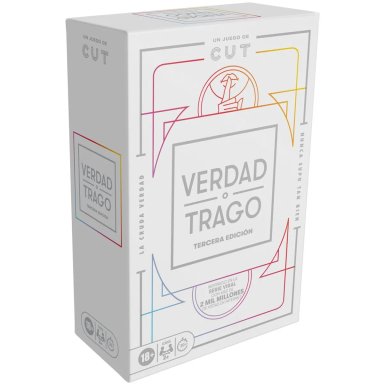 JUEGO DE MESA HASBRO GAMES VERDAD O TRAGO 3° EDICIÓN - 6