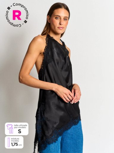 BLUSA MUJER MARQUIS LENCERA - 2