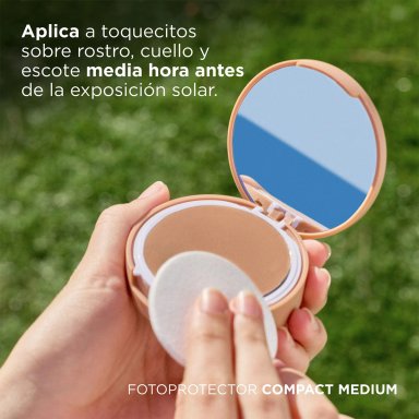 PROTECTOR SOLAR FACIAL ISDIN COMPACT MEDIUM SPF50 20 GR - 6