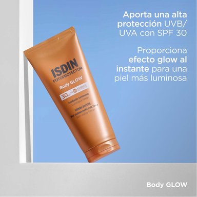 PROTECTOR SOLAR CORPORAL ISDIN BODY GLOW SPF30 200 ML - 2