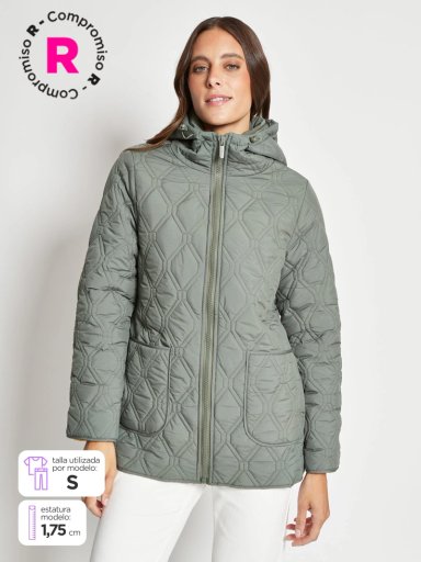 PARKA MUJER REGATTA LARGA ACOLCHADA - 1
