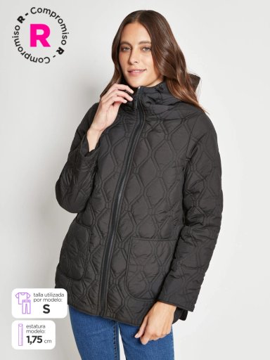 PARKA MUJER REGATTA LARGA ACOLCHADA - 1