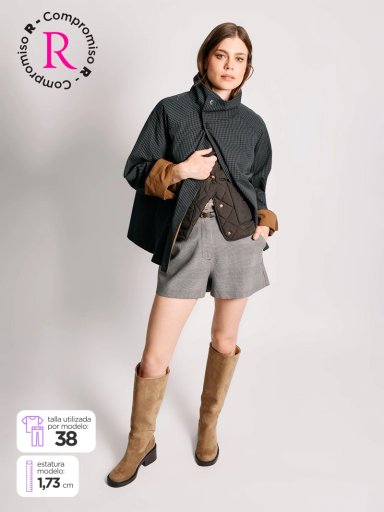 SHORT MUJER MARQUIS ESTAMPADO - 1