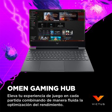 NOTEBOOK GAMER HP VICTUS 15-FA2014LA INTEL CORE I5 16GB RAM 512GB SSD NVIDIA RTX 3050 15.6” - 9