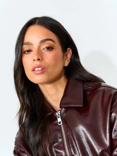 CHAQUETA MUJER MARQUIS EFECTO CHAROL - 4