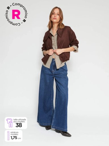 JEANS MUJER MARQUIS ALGODÓN PALAZZO - 1