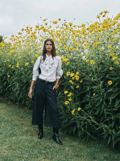 JEANS MUJER MARQUIS ALGODÓN CROPPED QUEBRADURA - 2