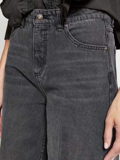 JEANS MUJER MARQUIS ALGODÓN WIDELEG QUEBRADURA - 4