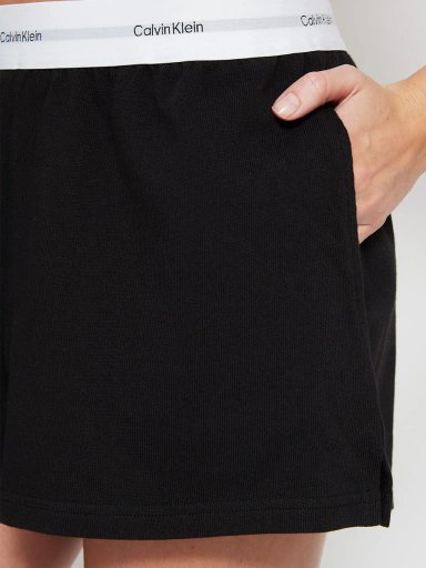 PANTALÓN PIJAMA CALVIN KLEIN ALGODÓN NEGRO - 4