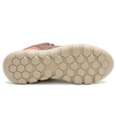 ZAPATILLAS HOMBRE CATERPILLAR URBANAS CAFÉ HEX LITE CRUISE MID CUERO - 6