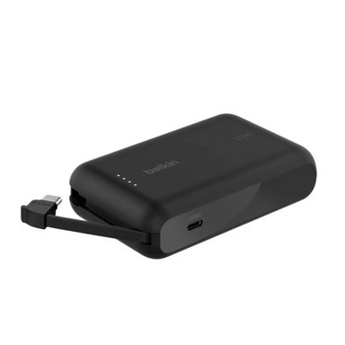 BATERIA 10000 20 W USB-C BELKIN NEGRA - 1