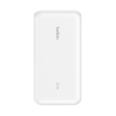 BATERIA 20000 30W PD USB-C BELKIN BLANCA - 6