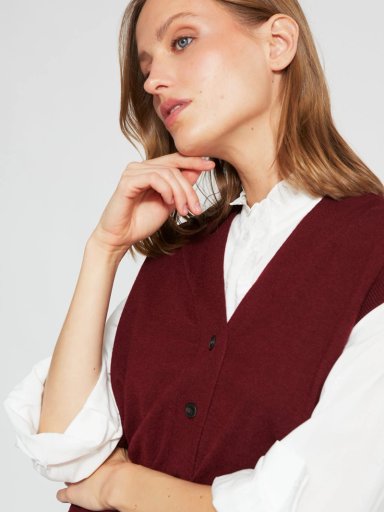 SWEATER MUJER MARQUIS SIN MANGAS - 3