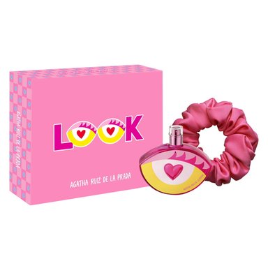 PERFUME AGATHA RUIZ DE LA PRADA LOOK MUJER EDT 80 ML + SCRUNCHIE XL - 1