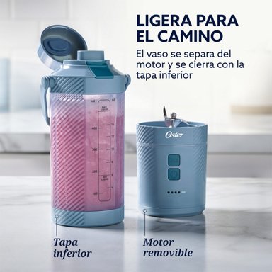 LICUADORA OSTER PORTÁTIL BLSTGFP-MH20-000 100W 590ML - 7