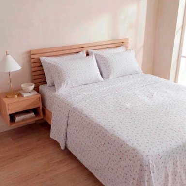 SET SAB EST 144 HILOS 1.5PL PETALOS LILA - 1